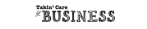 Takin' Care of Business logo