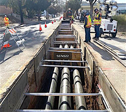 Pipeline Work Progressing