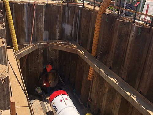 Bike Path Closed for WRF Project