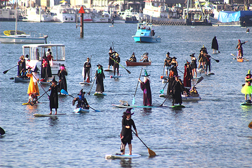 Witches Paddle, Oct. 29