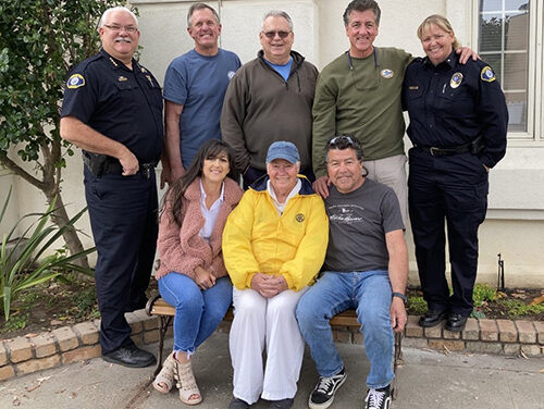 Rotary Club Spiffing Up Police Station