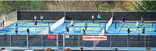 Fun and Exercise Await at Cambria Pickleball