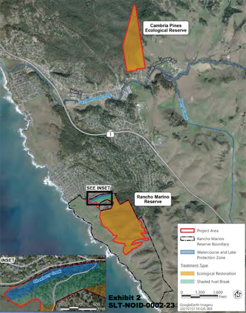 Approvals Given for Cambria Fire Break Work | Estero Bay News