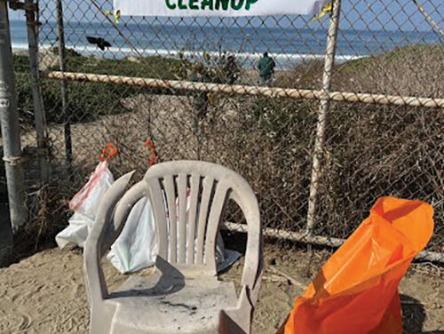 Butts Top Coastal Cleanup Trash