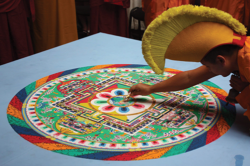 Tibetan Monks to Create Sand Mandala, Share Culture in M.B.