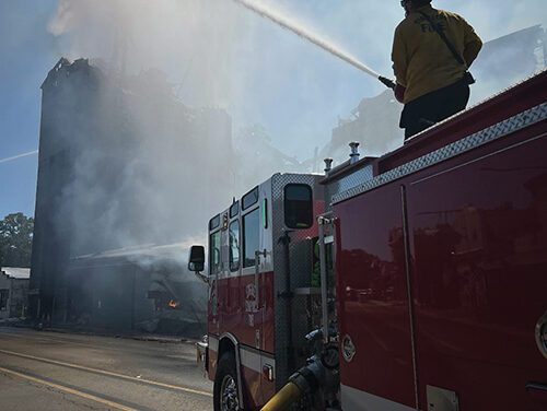 Suspected Arson Fire Destroys Templeton Landmark