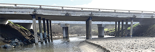 Toro Creek Bridge Job Starts