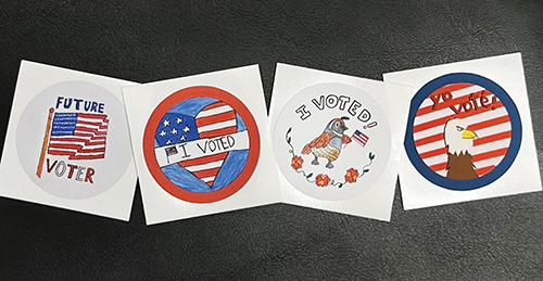 Election Stickers Contest Winners Announced