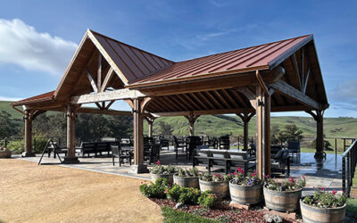 Harmony Cellars Pavilion Completed