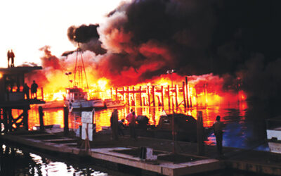 Devastating Fire Destroys the South T Pier