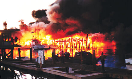 Devastating Fire Destroys the South T Pier